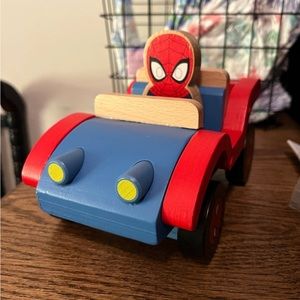 Disney Jr. Marvel spidey wood toy